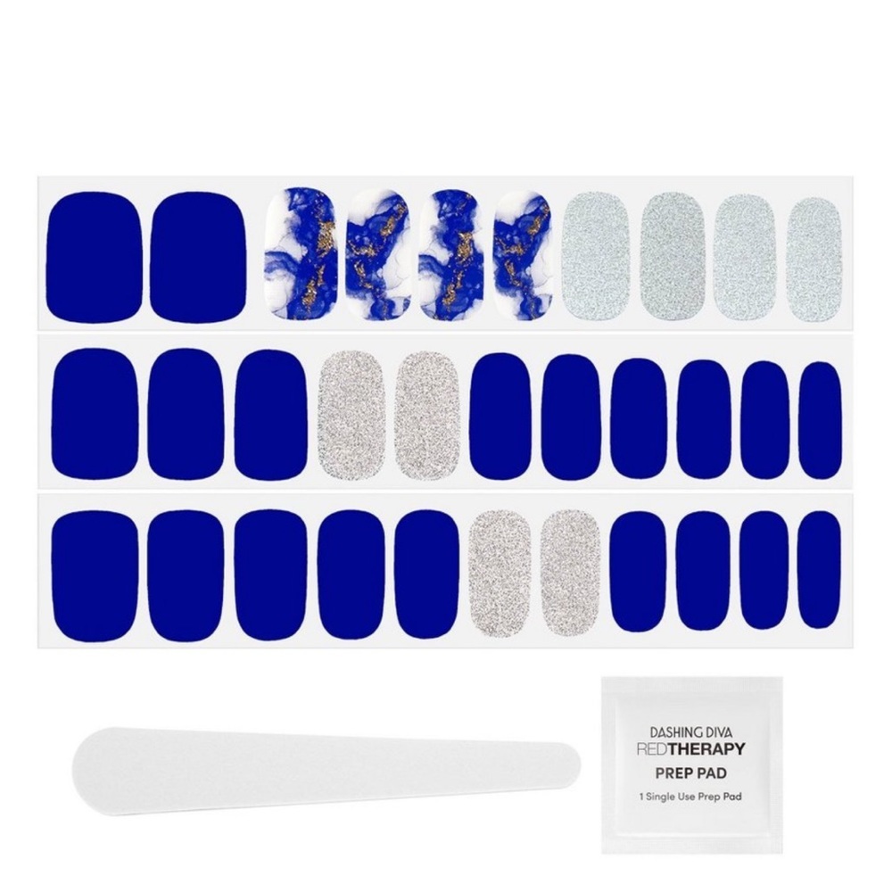 Dashing Diva Gloss Ultra Shine Gel Nail Stickers in Imperial Jasper New - Picture 3 of 6